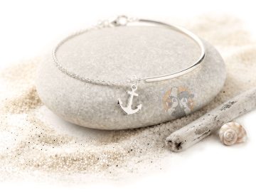 Bracelet jonc La Mer - Argent 925