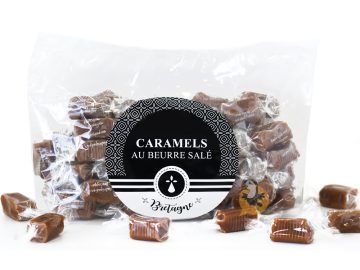 ⇒ Caramels tendres au beurre frais & Sel de Guérande - Boite 50 gr