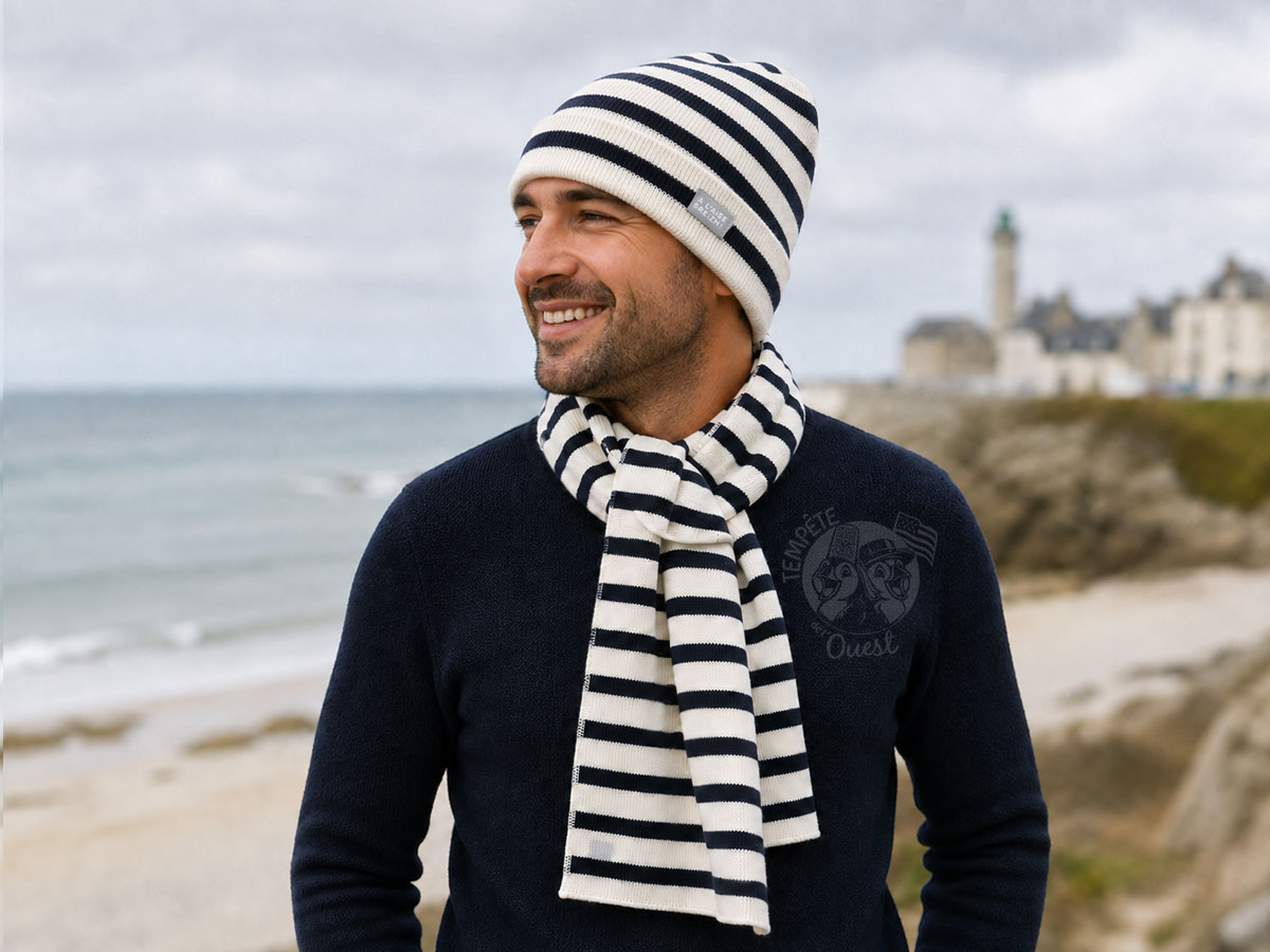 Bonnet en laine A l'Aise Breizh Madéo - Fabrication Bretonne – Image 3