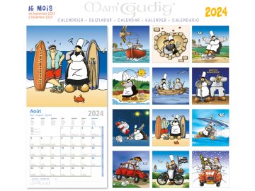 Calendrier 2024 des Most beaux villages de Grande-Bretagne