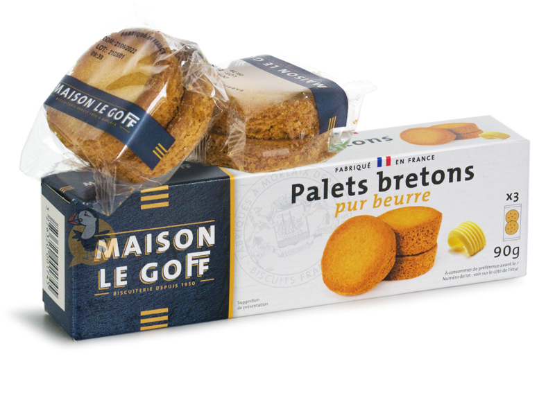 Coffret panier gourmand - Gourmandises bretonnes 100% pur beurre