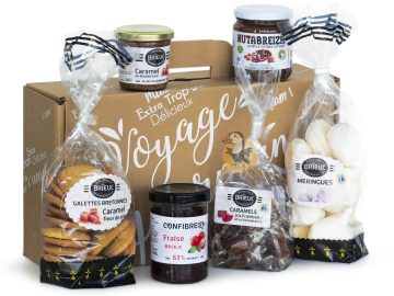 Petite boite Petit apéro des amis, coffret gourmand - la Belle-iloise