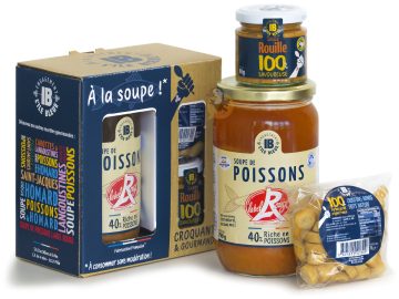 Kit dégustation3 glaçons Bleu de Bretagne et une mignonnette Jack