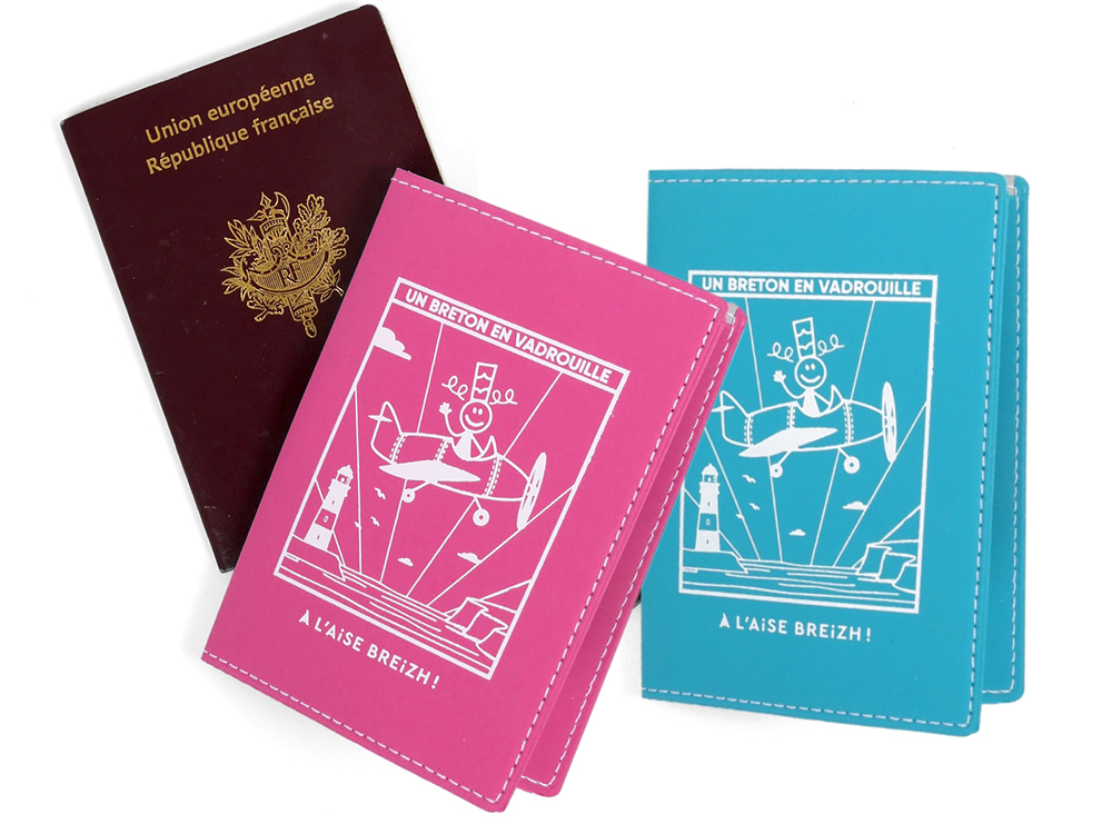 Étui pour Passeport - République Française (9 Couleurs)