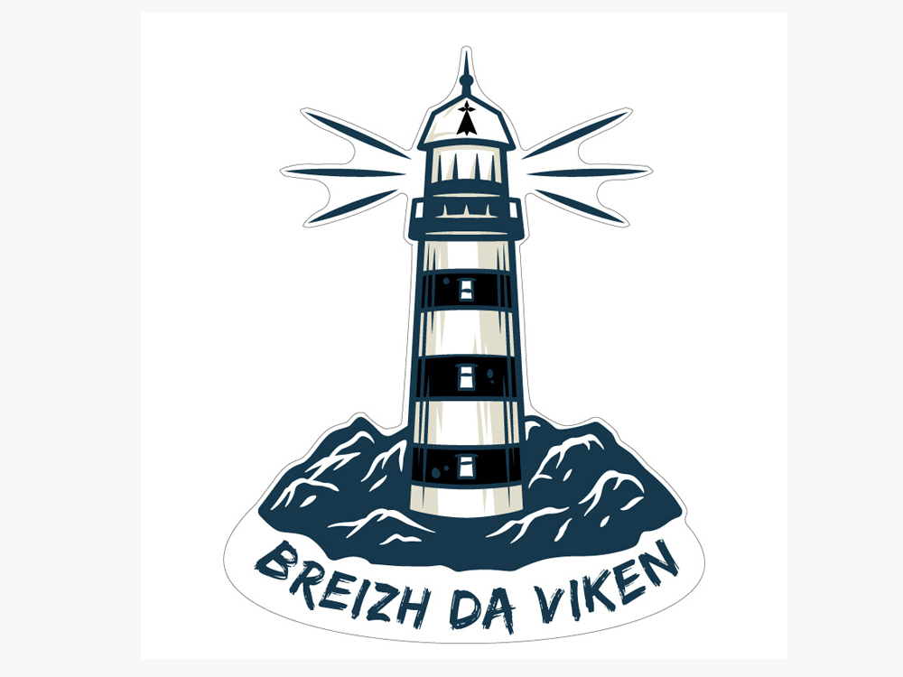 Disque de stationnement breton Breizh Da Viken