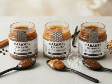 Alternative view of Crème de caramel au beurre salé aux épices 120g – Le Surprenant
