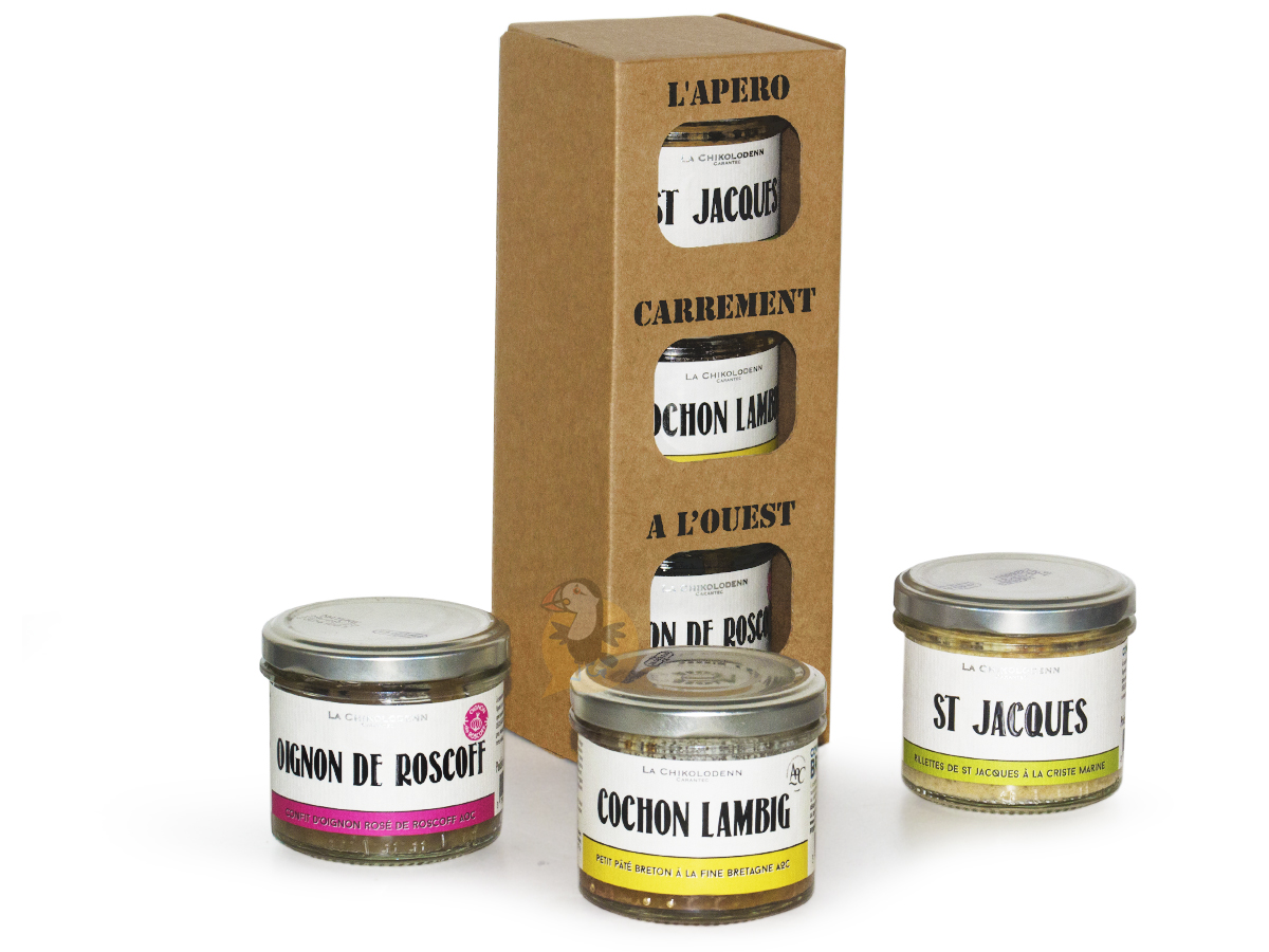 Coffret cadeau alcool original - coffret découverte alcools bretons