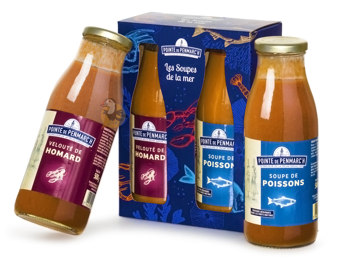 Soupe de poissons Pêche Bretonne - Boîte 400g