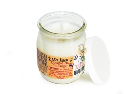 Bougie de Massage Kiss Me I Cire Végétale I