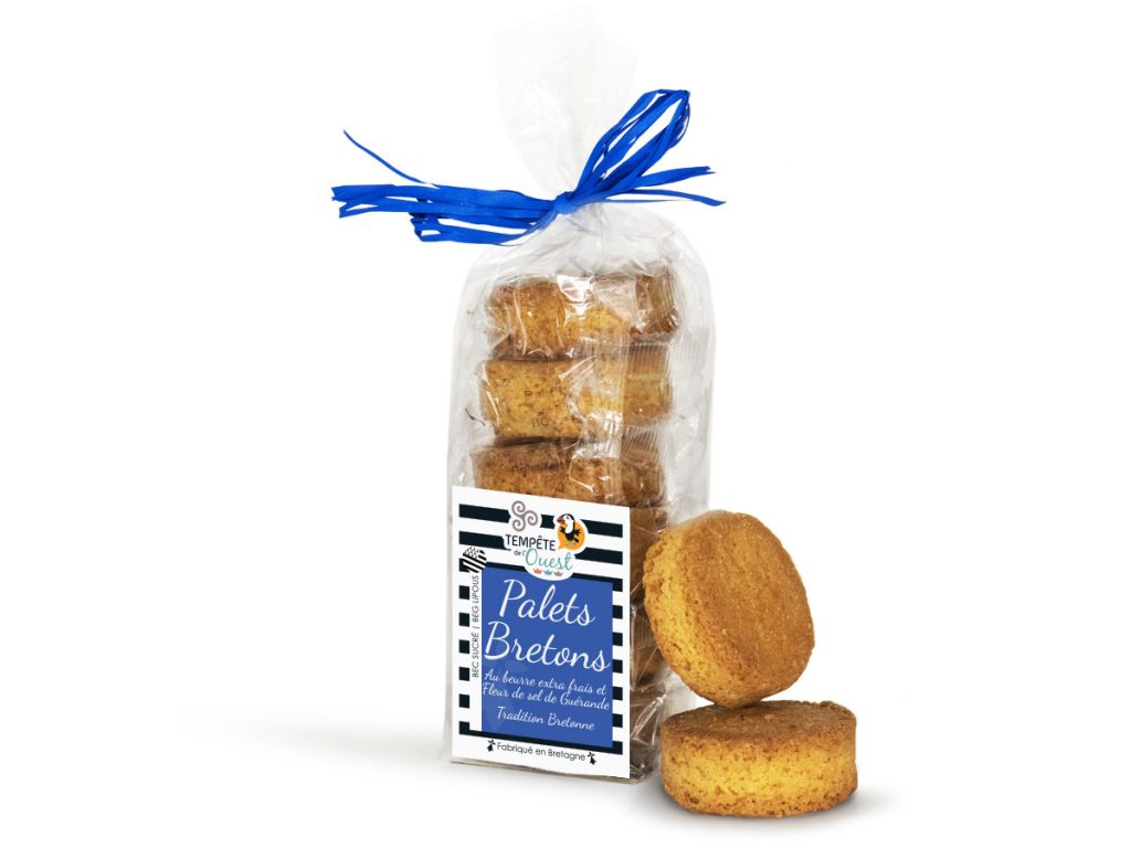 ⇒ Palets bretons pur beurre et fleur de sel de Guérande - 120g