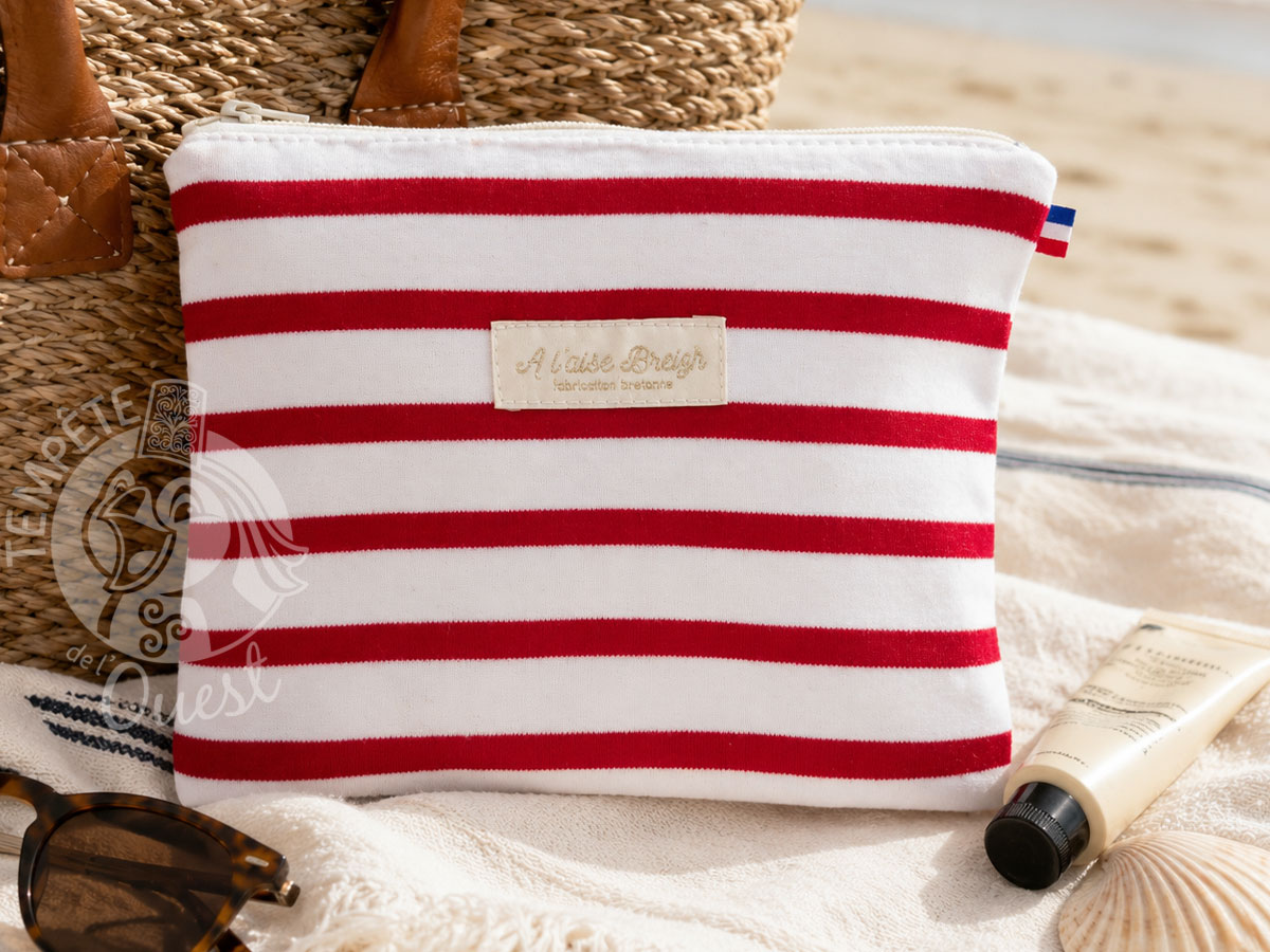 Pochette / trousse marinière A l’Aise Breizh – Image 4