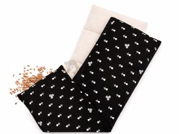 Bouillotte sèche aux graines de lin de Bretagne - Triskells Hermines