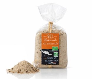 BON PLAN -25% ! Sel de Guérande IGP aux shiitakés – 250g
