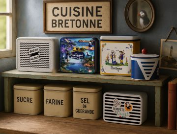 Boîtes en métal bretonnes