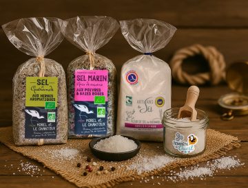 Fleur de sel de Guérande et sels aromatisés