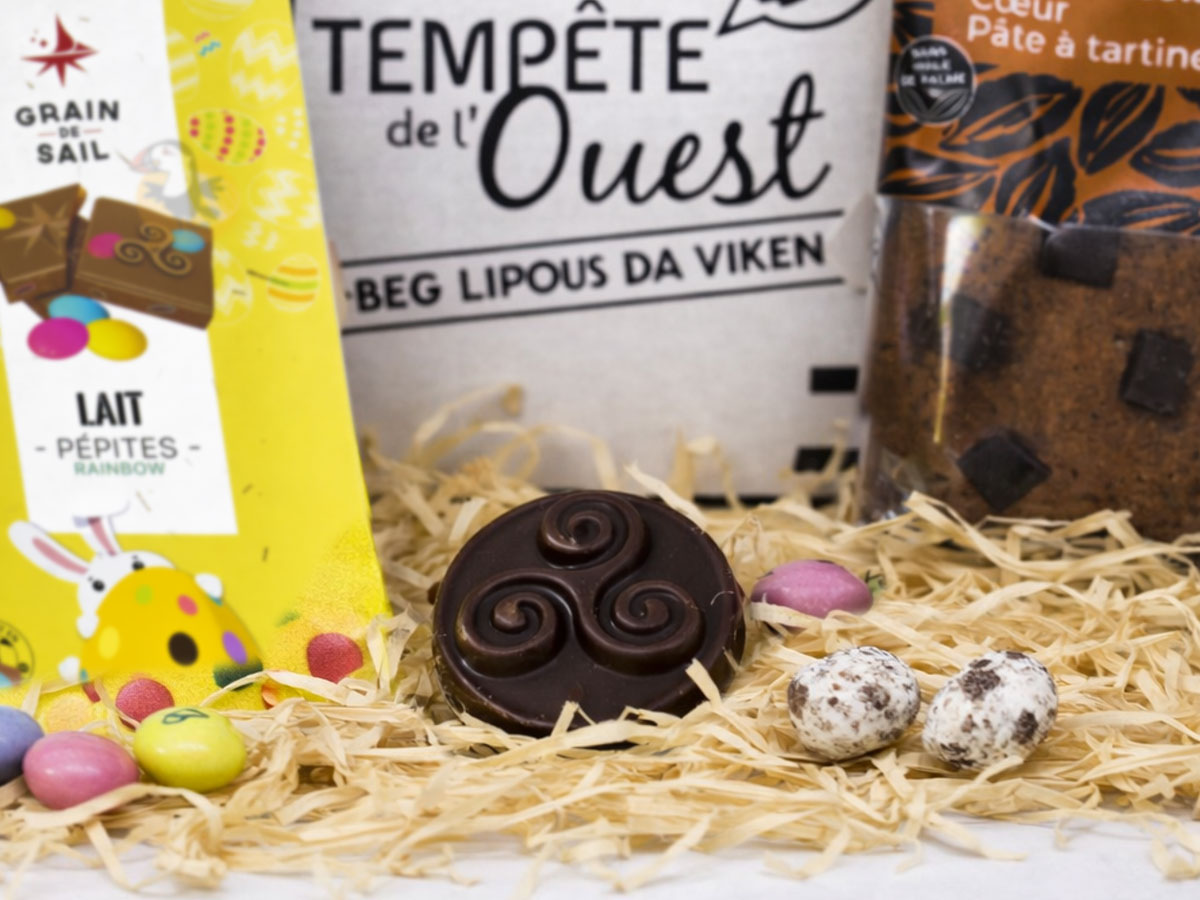 Coffret panier garni - Chocolats et douceurs de Bretagne – Image 2