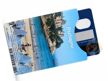 Alternative view of Etui protège carte bancaire Bretagne - Dinard