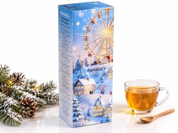 Calendrier de l'Avent thés et tisanes Baronny's 2026 – 24 sachets