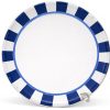 Lot de 6 assiettes en carton Marinière 23cm