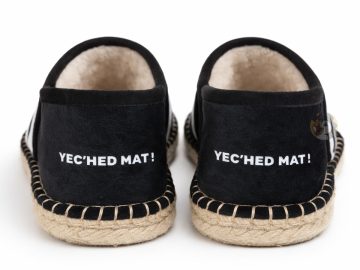 Chaussons espadrilles fourrés Drapeau Breton – Image 4