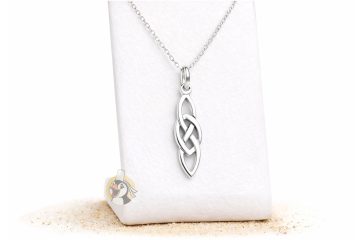 Collier entrelacs celtiques - Plaqué argent