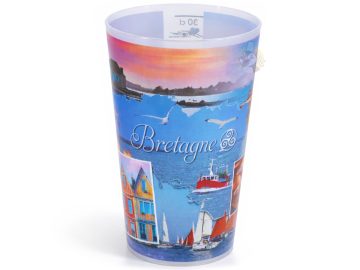 Ecocup Gobelet réutilisable Paysages de Bretagne