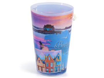 Alternative view of Ecocup Gobelet réutilisable Paysages de Bretagne