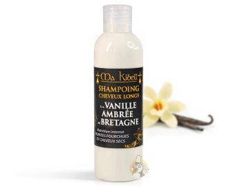 Shampoing cheveux secs à la Vanille ambrée de Bretagne