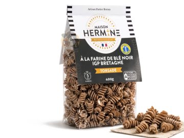 Torsades à la farine de blé noir IGP Bretagne - 400g