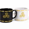 Coffret de 2 mugs Triskell noir et blanc - Iroise