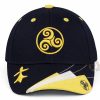Casquette Bretagne Bleu marine / Jaune - Douarnenez