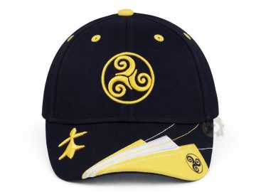 Casquette Bretagne Bleu marine / Jaune - Douarnenez