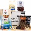 Coffret panier garni - Chocolats et douceurs de Bretagne