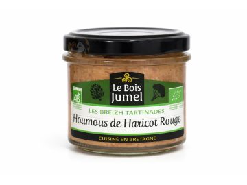 Houmous de Haricot Rouge Bio Les Breizh Tartinades - 100g