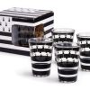 Set de 4 verrines / verres à shot Drapeau Breton