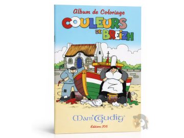 BON PLAN ! Album de coloriage Couleurs de Breizh - Mam Goudig
