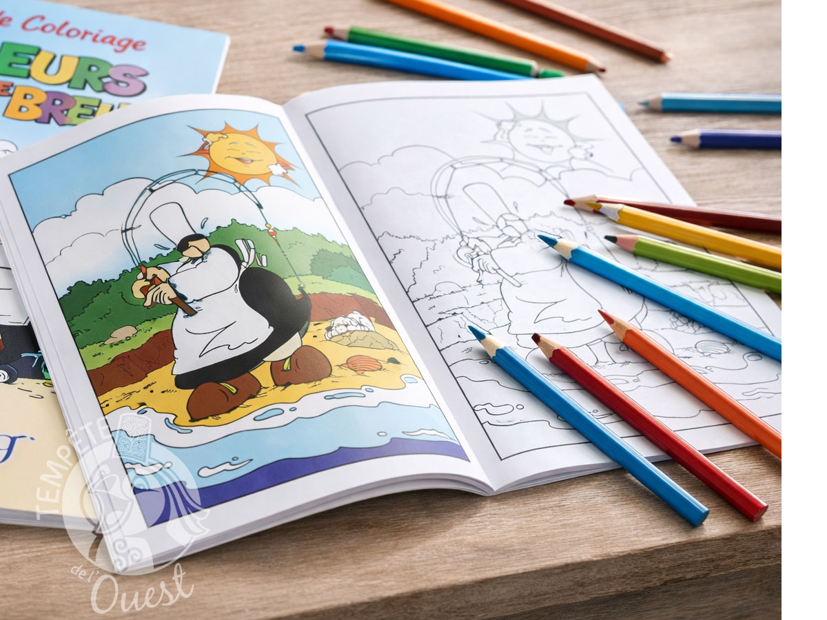 BON PLAN ! Album de coloriage Couleurs de Breizh - Mam Goudig – Image 2