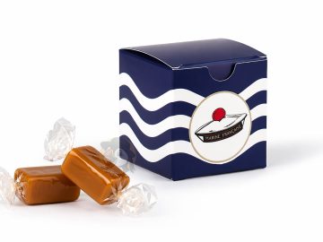 10 boîtes cube dragées Béret marin