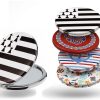 Miroir de poche breton double - 4 décors au choix