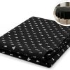Nappe bretonne en coton Triskell et Hermines - Ronde 140x140 cm
