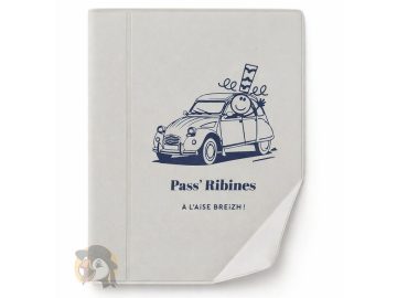 Pochette porte carte grise Pass' Ribines – Déstockage (défaut esthétique mineur)
