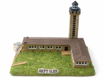 Alternative view of Reproduction / Miniature Phare des Sept-Îles