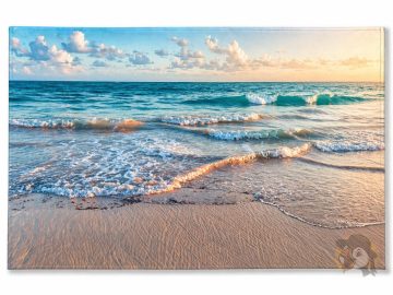 Serviette de plage vagues 100x170 cm - Côte Ouest