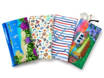 Pochette étui à lunettes Bretagne - 4 modèles au choix