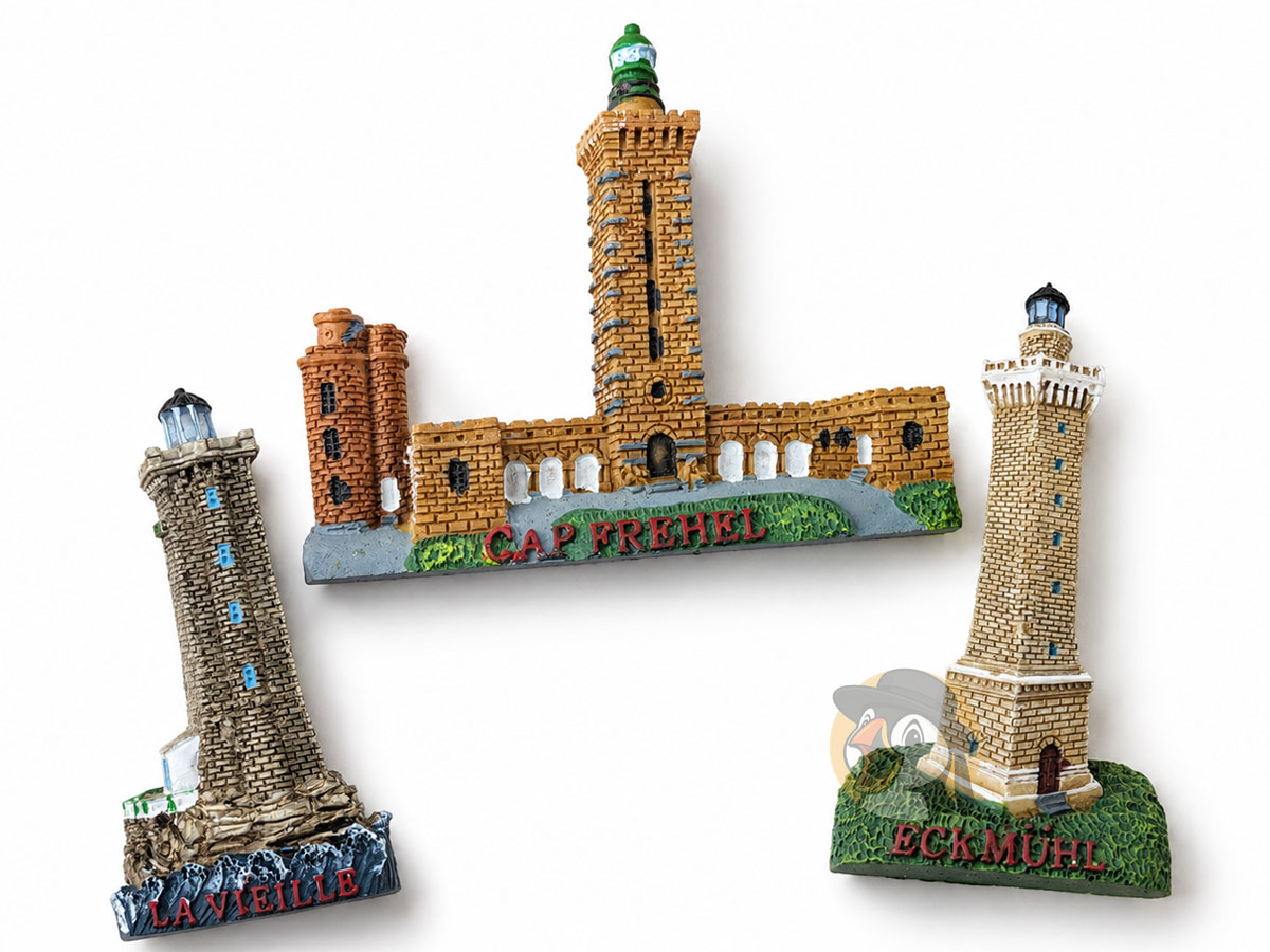 Magnet en résine Phare de Bretagne - 3 modèles au choix