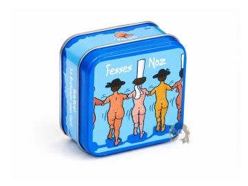 Petit boîte carrée en métal - Fesses Noz