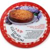 PROMO -50% ! Plat diviseur en verre trempé 30 cm - Gâteau Breton