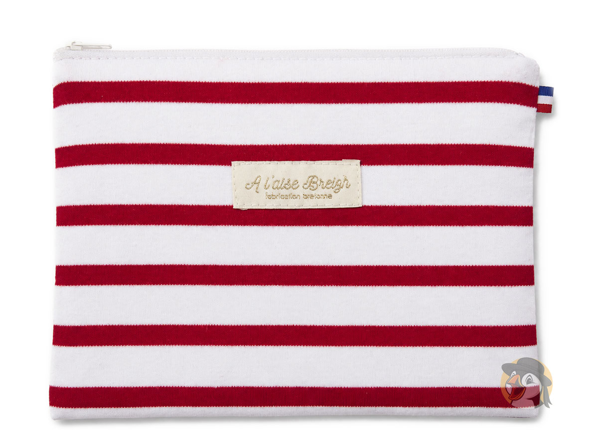 Pochette / trousse marinière A l’Aise Breizh