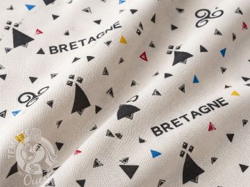 Alternative view of PROMO -50% ! Torchon de cuisine - Bretagne graphique