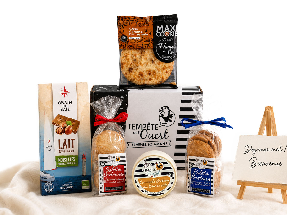 Coffret d’accueil breton sucré - Le Degemer Mat